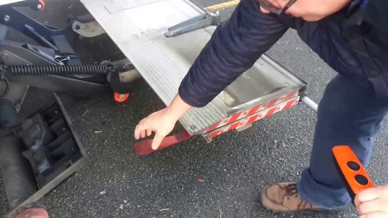 TAIL LIFT OPERATION