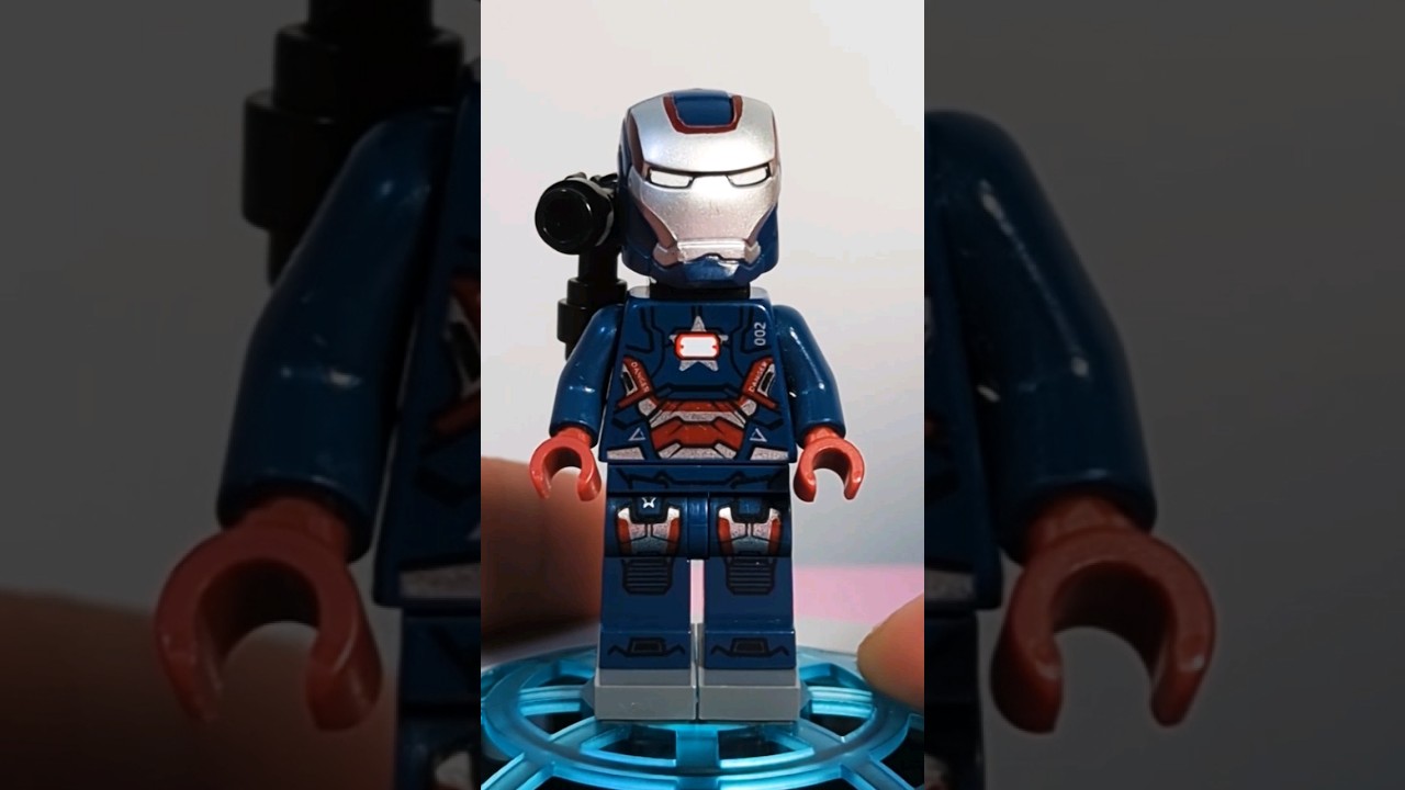 Lego Iron Patriot minifig (fixed) sh084