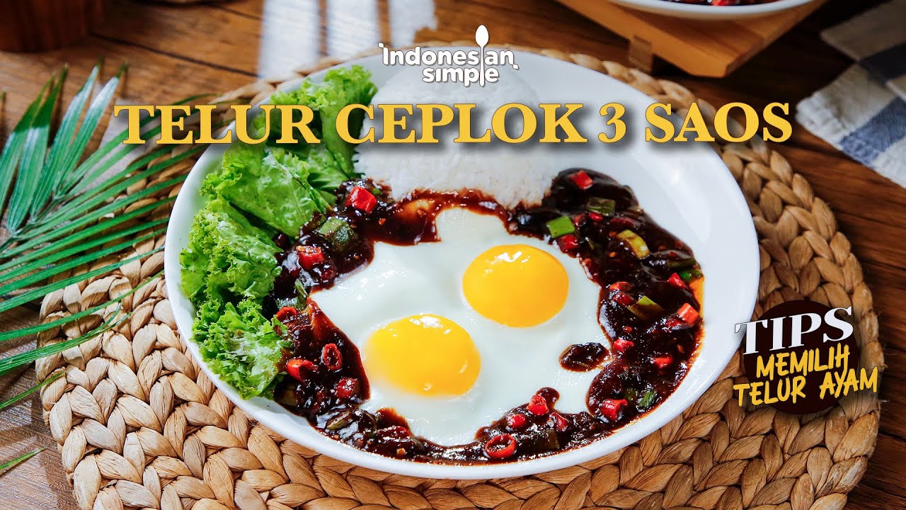 TELUR  CEPLOK 3 SAOS | INDONESIAN SIMPLE