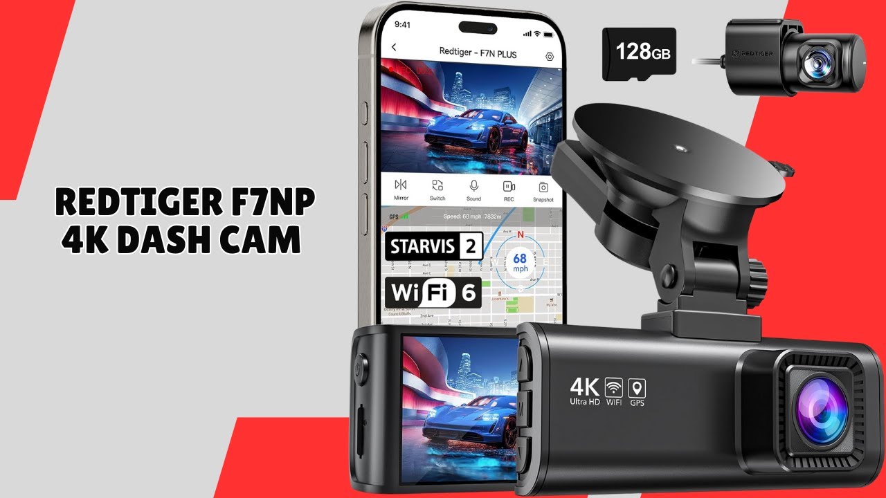 REDTIGER F7NP 4K Dash Cam – Record The Truth Automatically – REVIEW