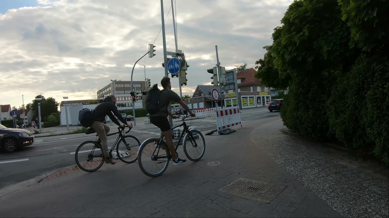 Oldenburg, 11. August 2021 - vom Friedhof Ofenerdiek zurück nach Bloherfelde