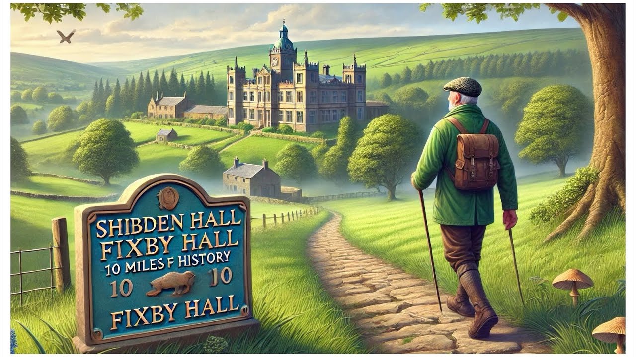 Shibden Hall To Fixby Hall Via The PackHorse Route