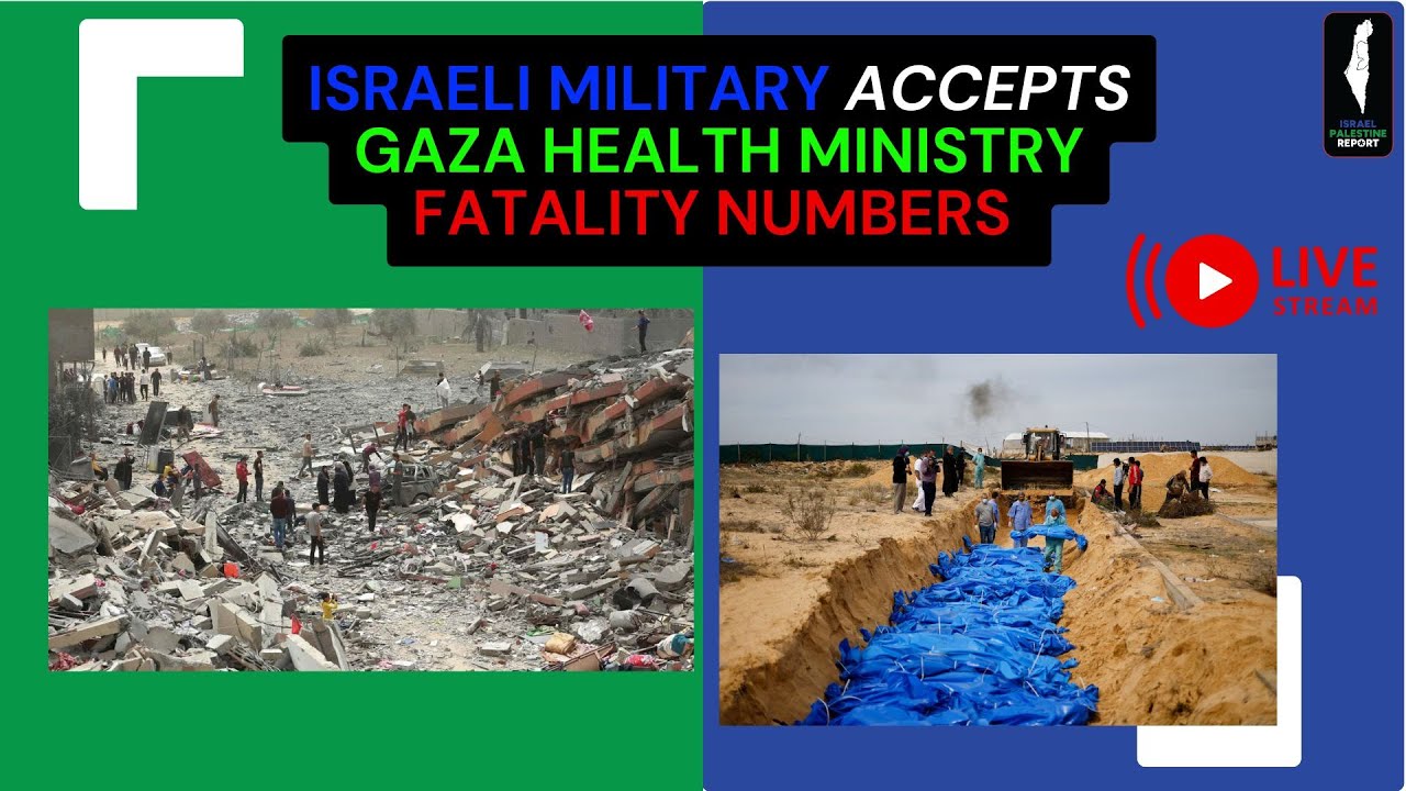 LIVE DISCUSSION: ISRAELI MILITARY ACCEPTS OVER 70,000 KILLED IN GAZA, MATCHING GAZA HEALTH MINISTRY