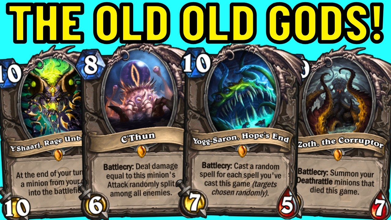 Playing ALL of the Old Gods in the SAME DECK!