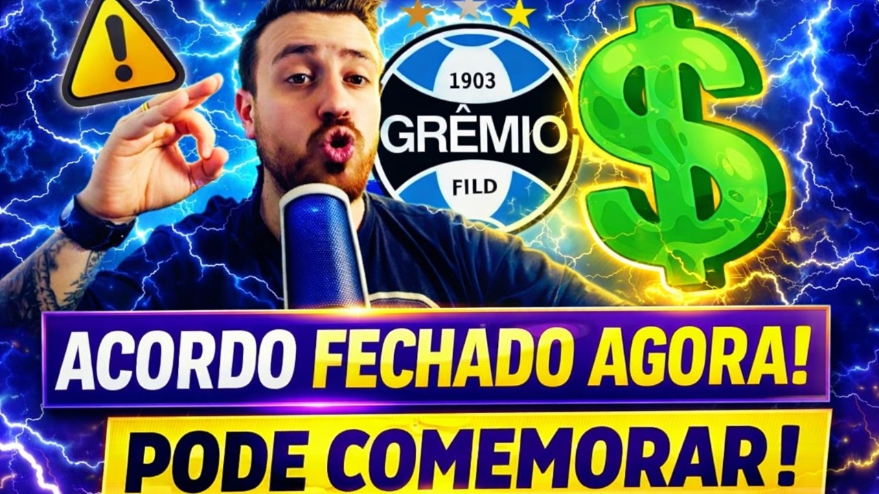 🔵PRESIDENTE CONFIRMOU AGORA ! GRÊMIO FECHA CONTRATO E AGITA TORCIDA, VEJA ! NOTICIAS DO GRÊMIO HOJE