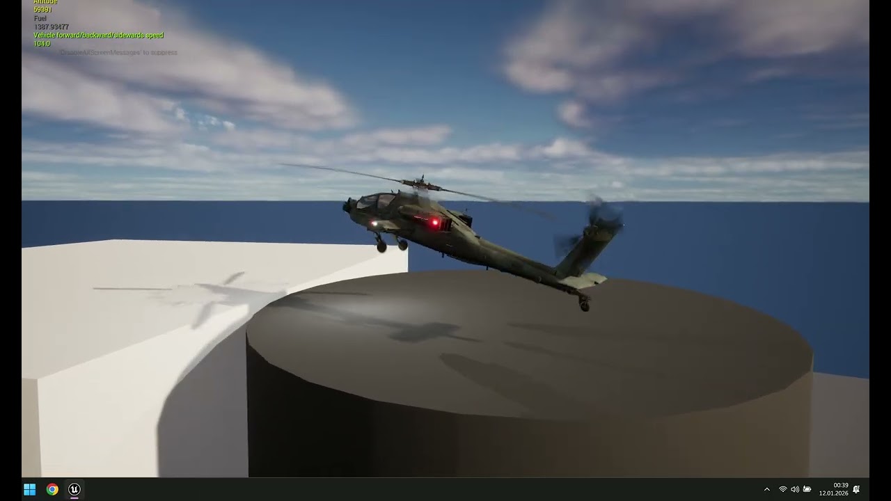 Attack Helicopter System ( Unarmed ) - Trailer - Unreal Engine 5