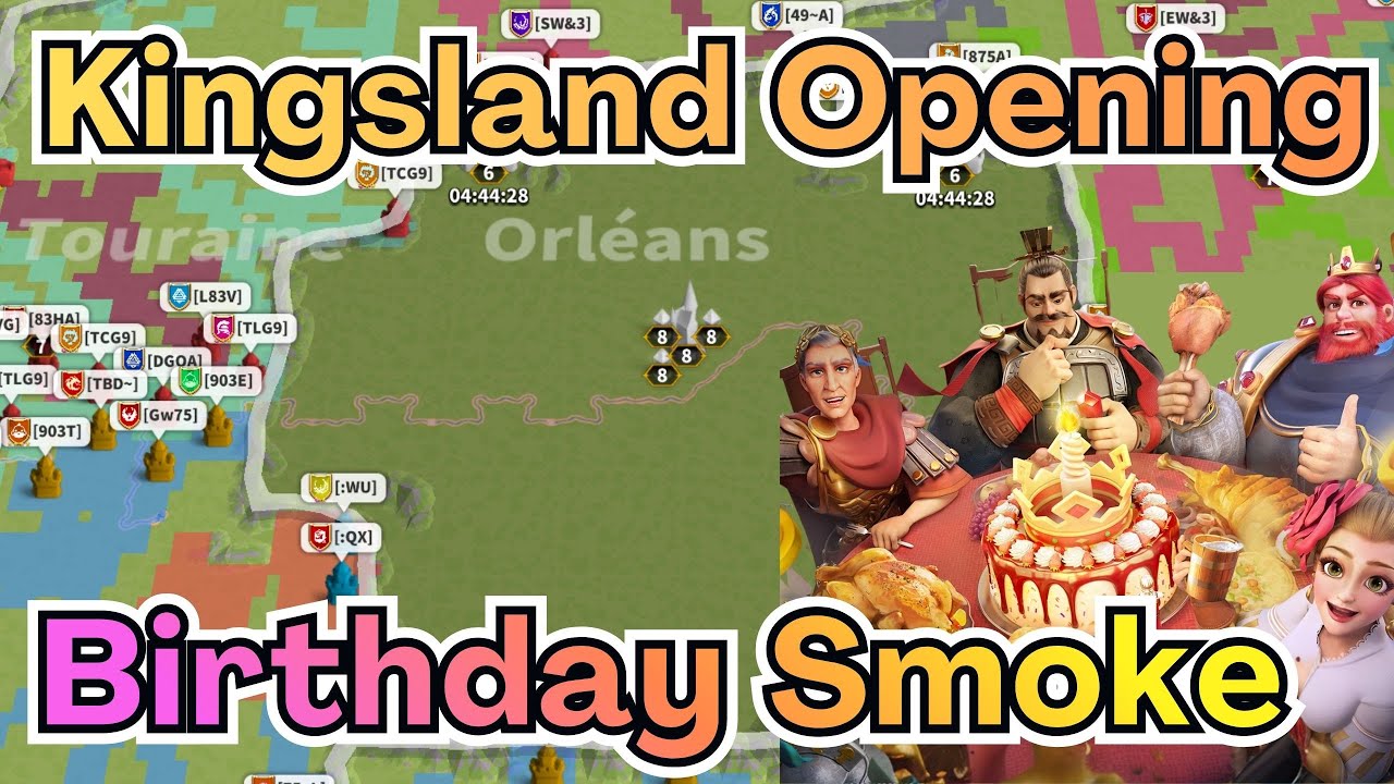 Kingsland Opening — Celebrating My Birthday in the Most Toxic Place Possible 😂 Rise of Kingdoms Live