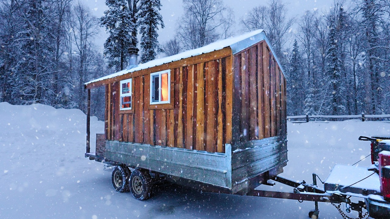 Building A Cabin That Goes Anywhere | Start To Finish
