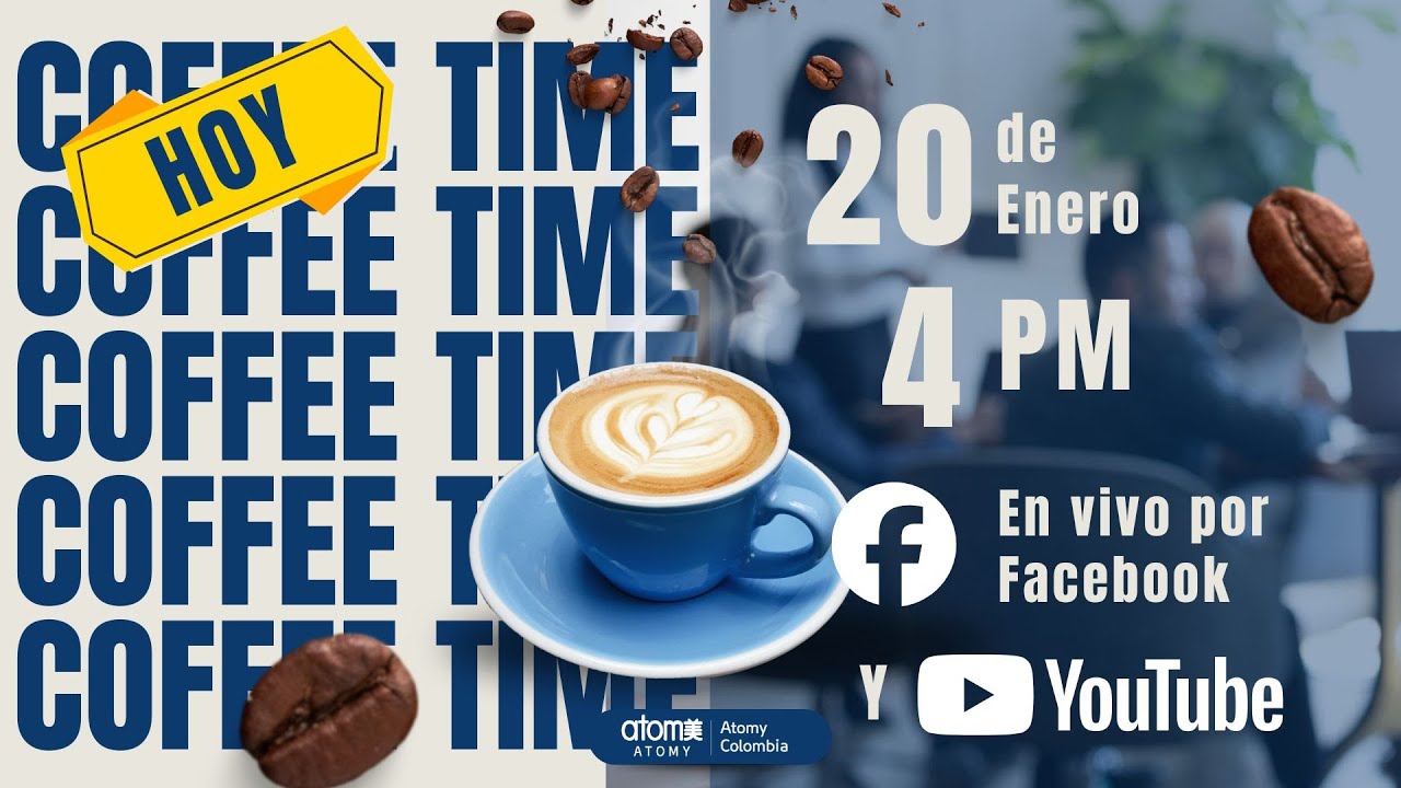 ☕️ Atomy Colombia | Coffee Time | Carlos Giraldo |📅 20 de Enero de 2026 🎉✨