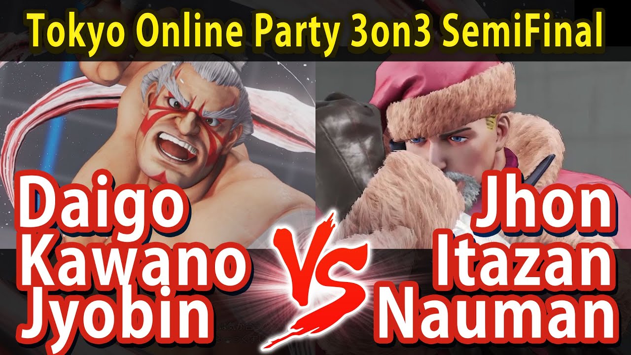 【Tokyo Online Party 3on3 SemiFinal】首から上、全部バカ｜ウメハラ、カワノ、ジョビン vs DetonatioN Gaming｜竹内ジョン、板ザン、ナウマン
