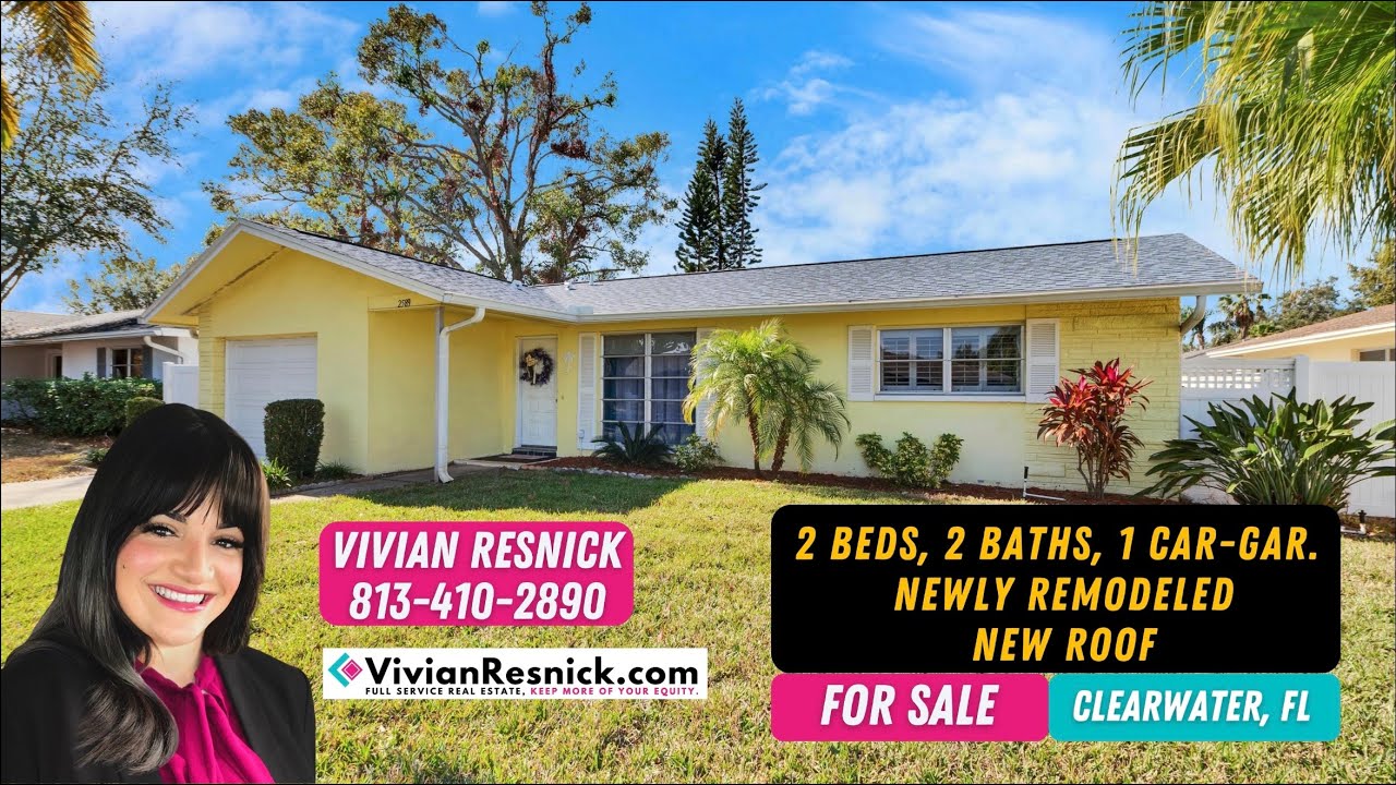 Begin Your Journey in Sunny Clearwater, Florida! Home for Sale!