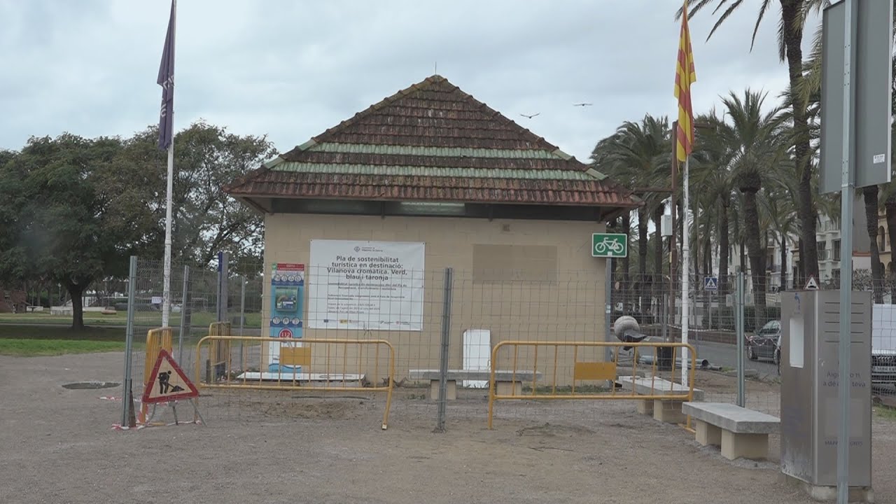 Comencen les obres d’ampliació de l’Oficina de turisme de Vilanova