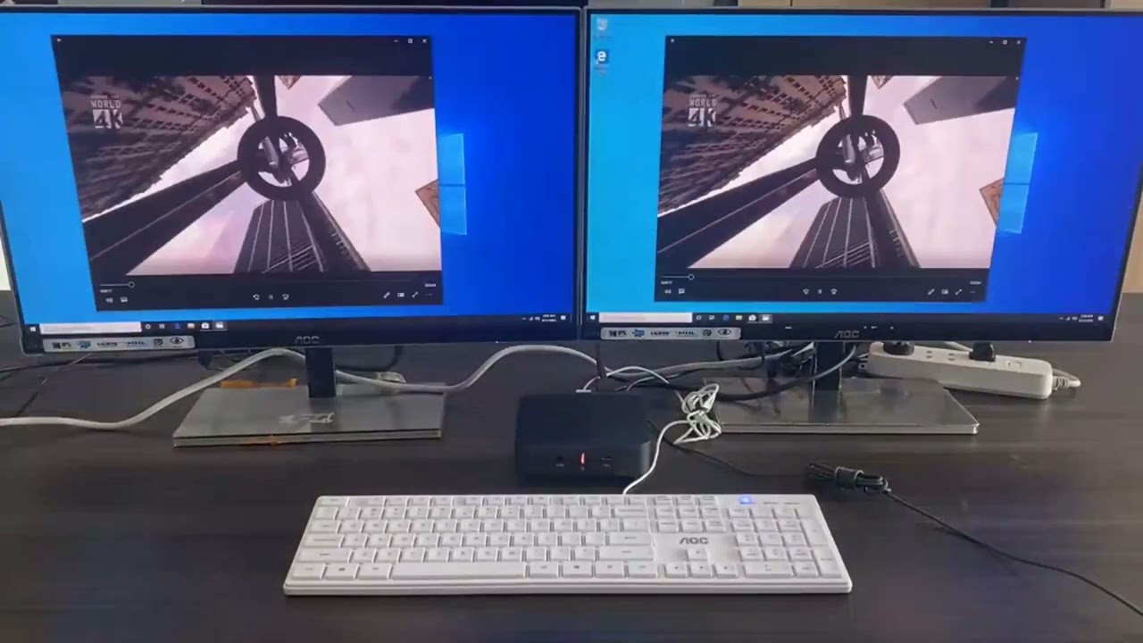 NiPoGi PC AM02---Does it support dual screen display?
