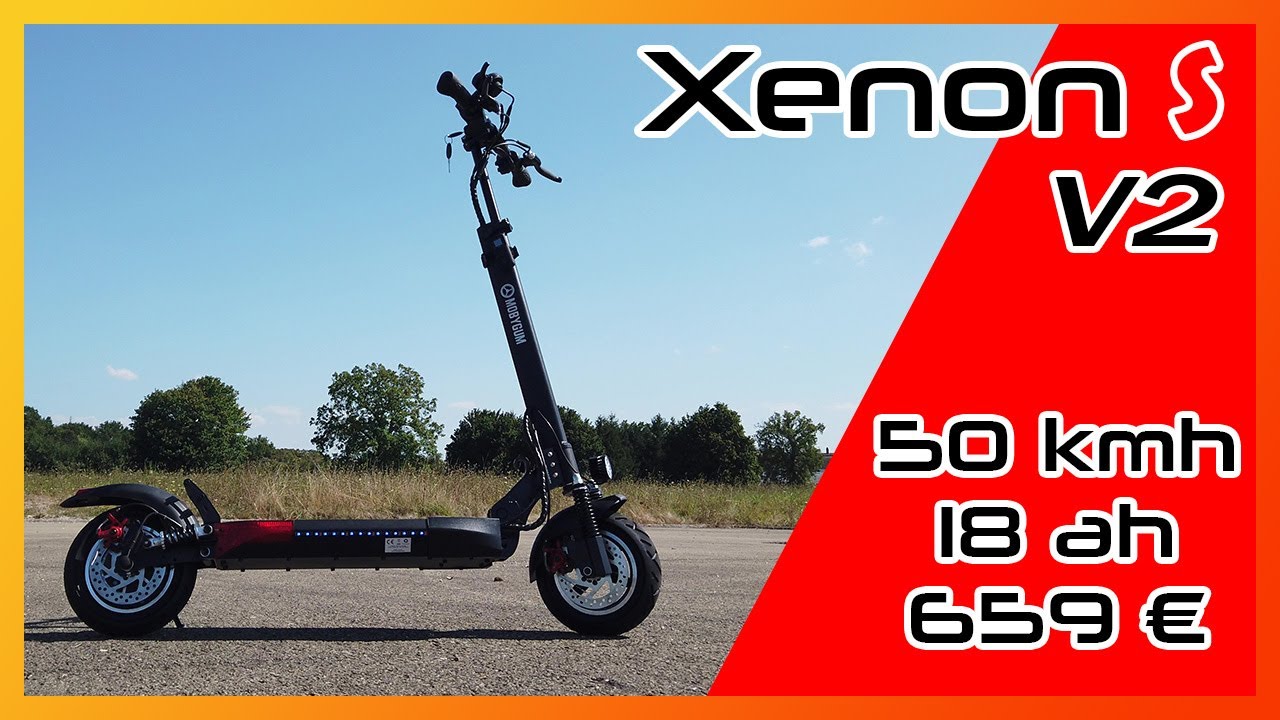 Xenon S V2, 1350w en peak, 70 kms d'autonomie pour 659 € !!!