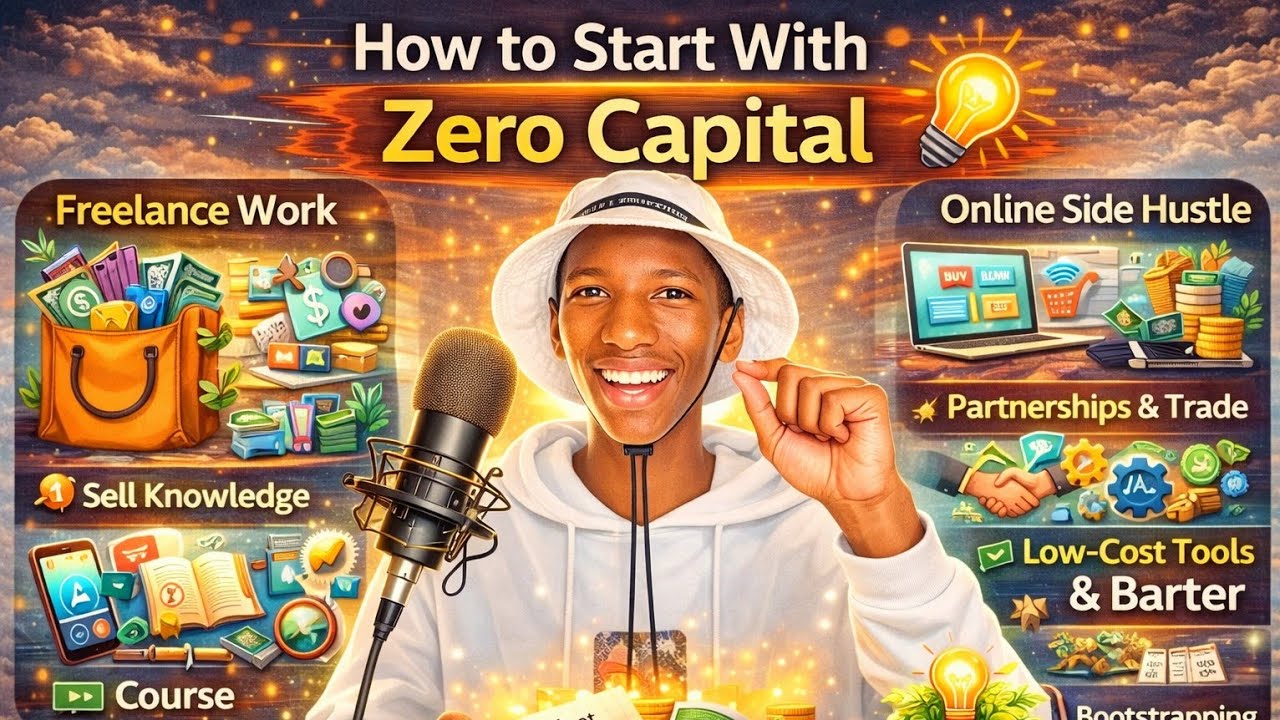 How to Start With Zero Capital || video 146