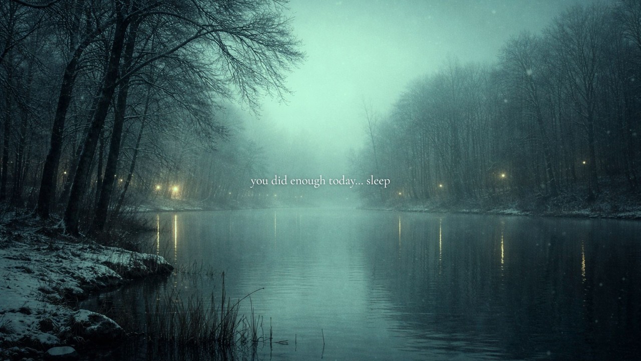 you did enough today… sleep