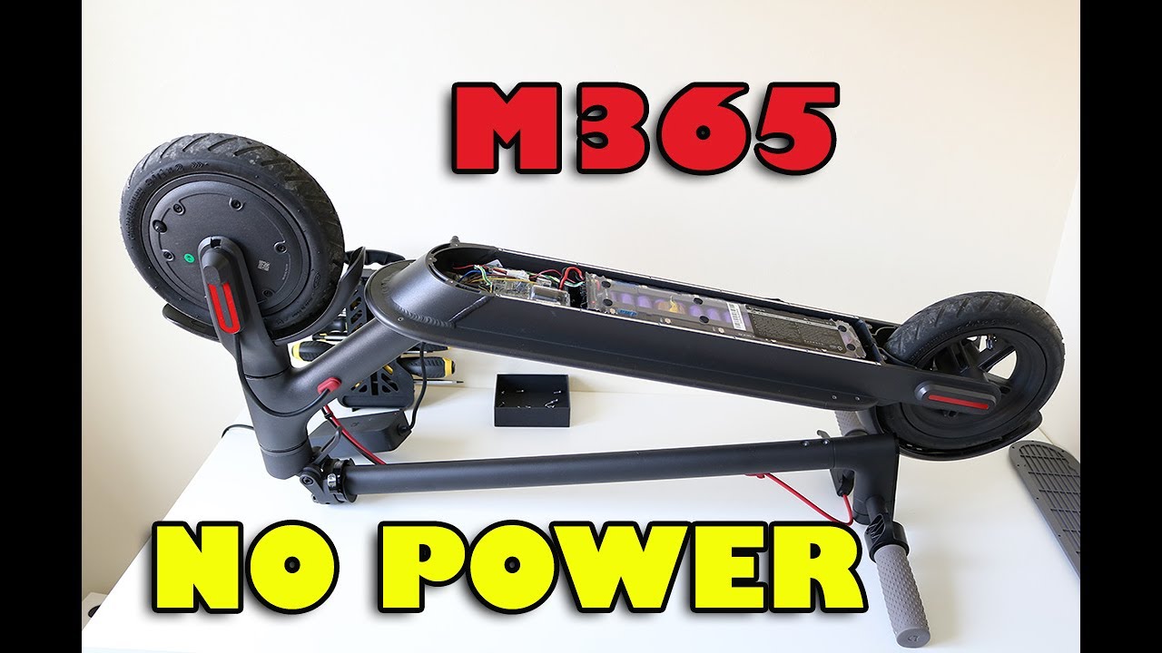 Xiaomi M365 сломался — нет питания