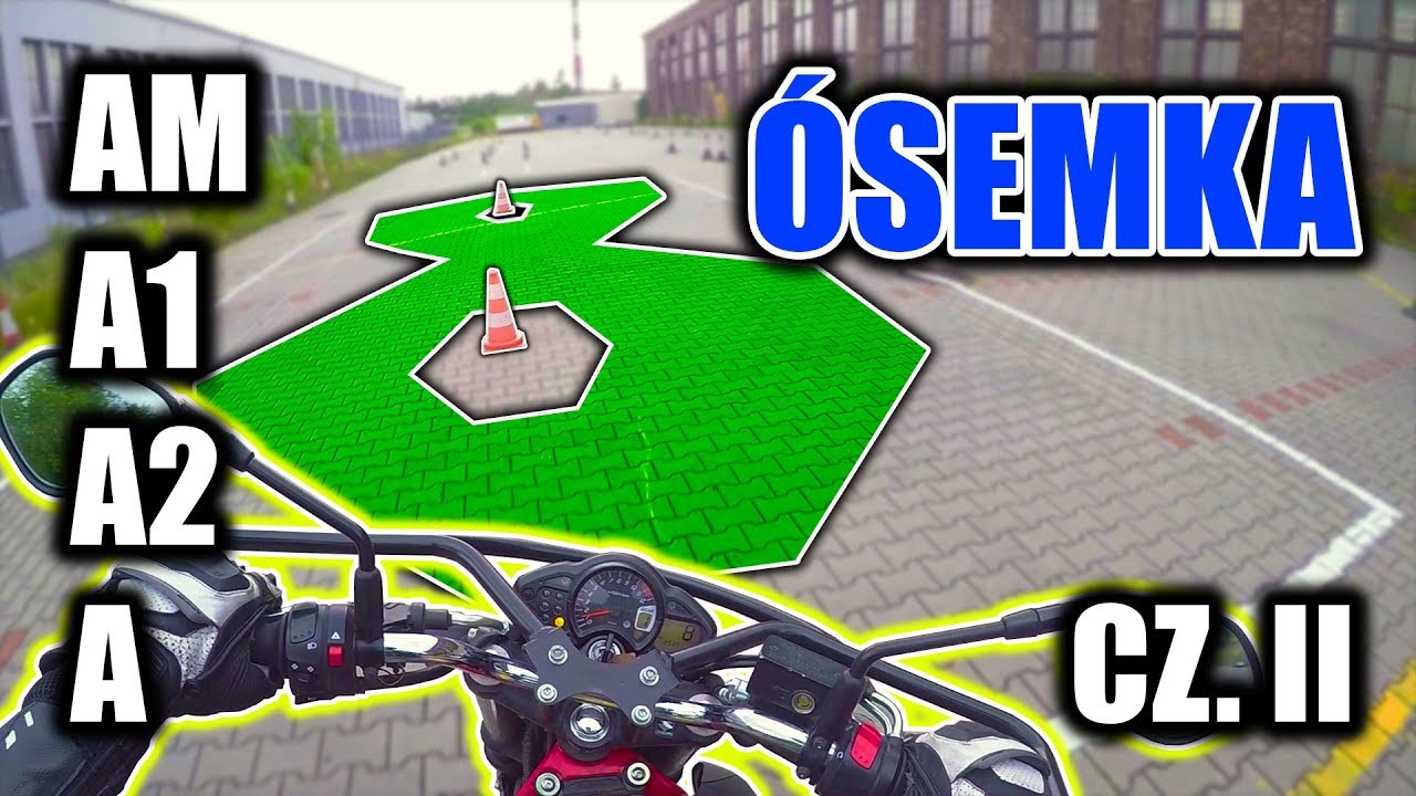 &Oacute;SEMKA CZ. II Jak zdać egzamin? *PRAWO JAZDY AM, A1, A2, A* | Mikkser