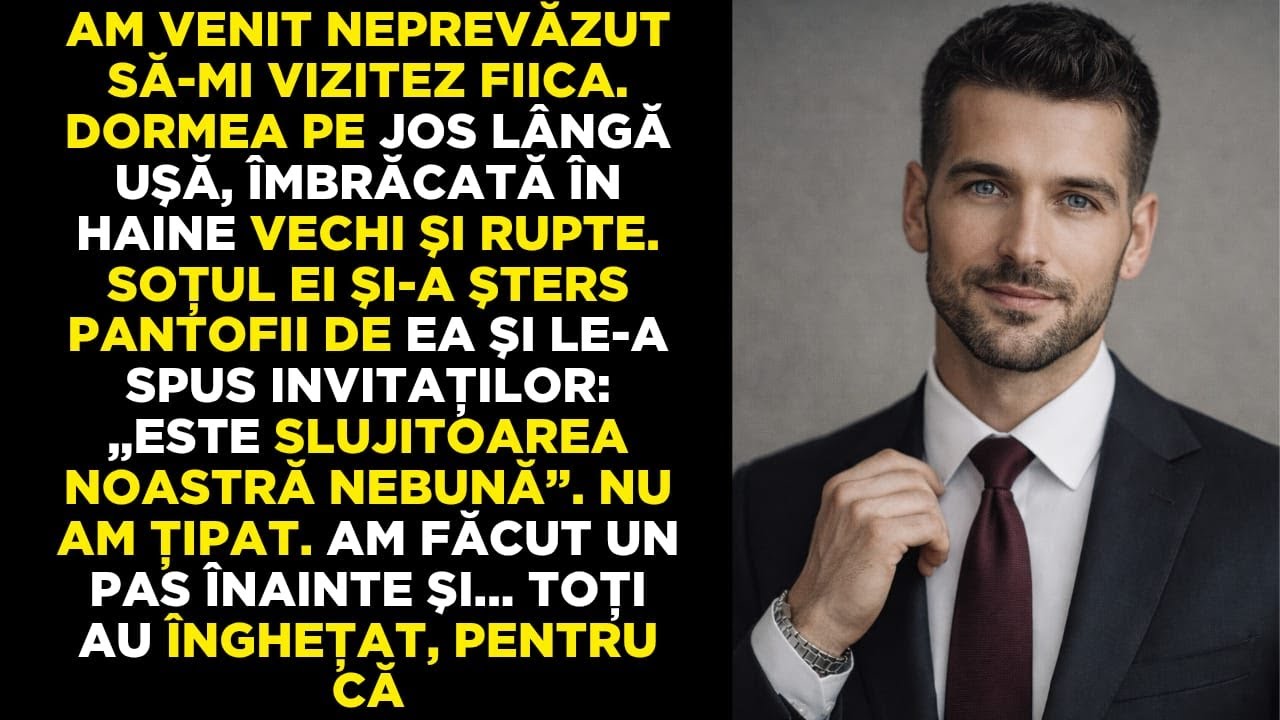 Ginerele și-a șters pantofii pe fiica mea și le-a spus invitaților că e o servitoare nebună…