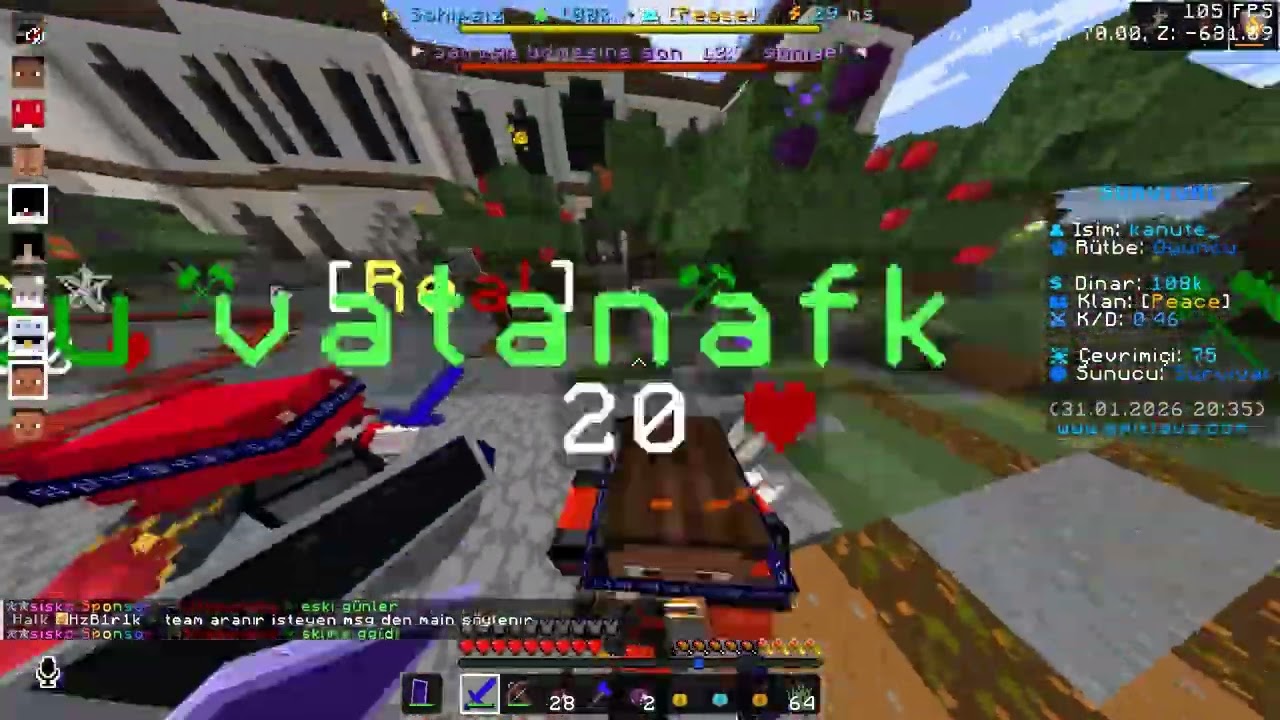 epiklava bugünki kothda yaşananlar :D