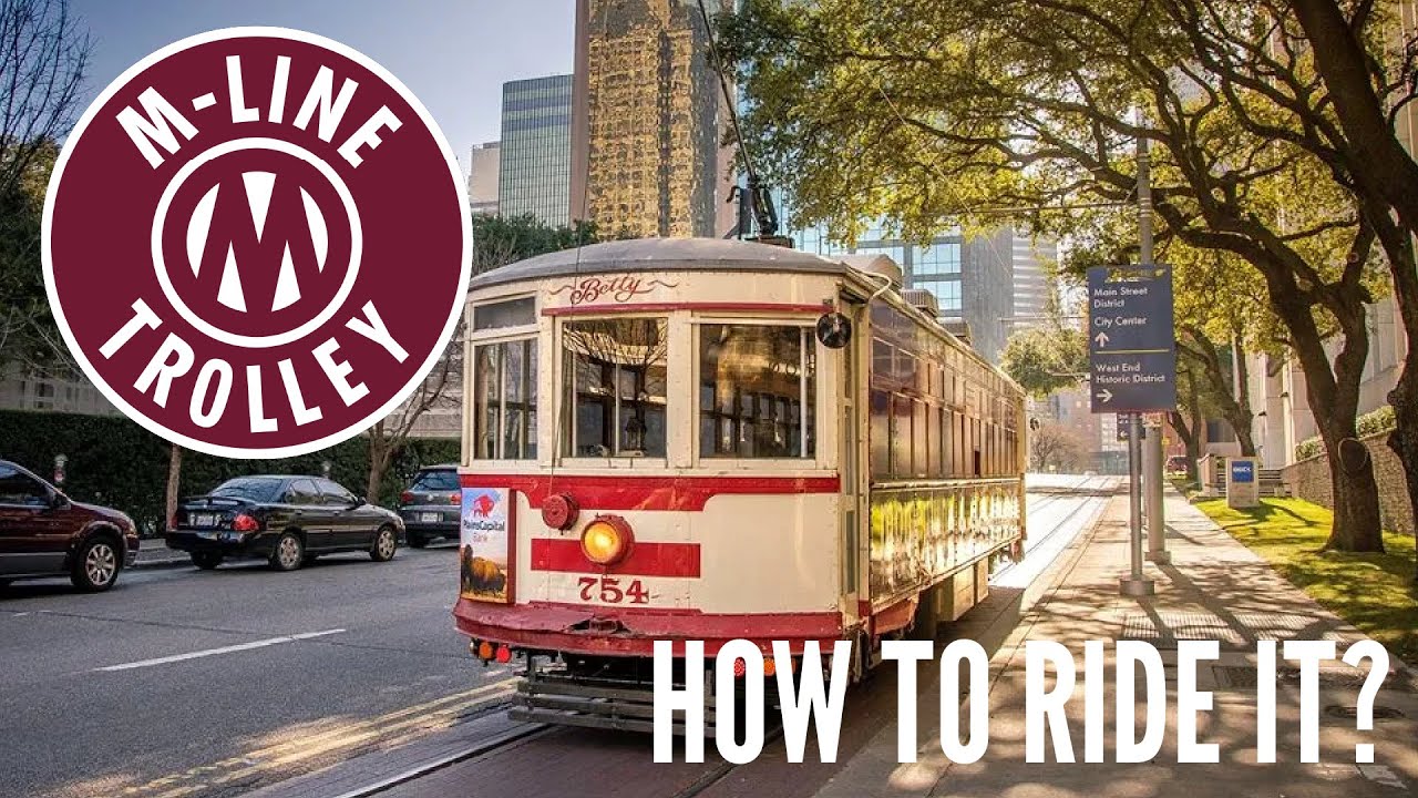 M-Line Free Trolley in Uptown Dallas