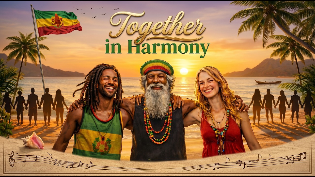 Together in Harmony 🌍 | One Love Reggae Song About Unity & World Peace