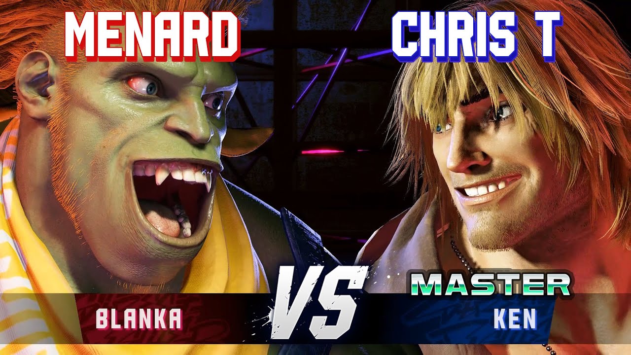 SF6 ▰ MENARD (Blanka) vs CHRIS TATARIAN (Ken) ▰ High Level Gameplay