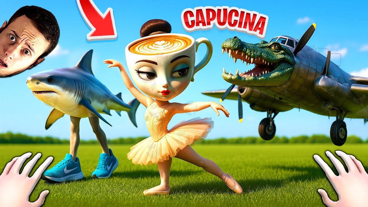 Scap de BALERINA CAPUCINA, CROCODILO BOMBARDINO si TRALELERO TRALALA ?