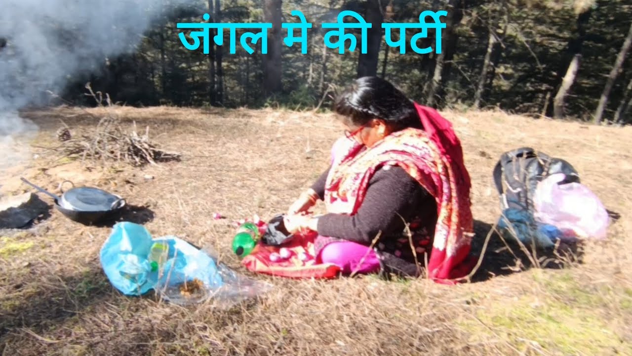 हमने बनाया आज जंगल में हलवा पकौड़ियां😋 //bhaderwahi lifestyle vlogs //daily vlogs //situ anotra.