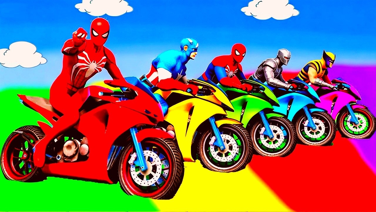 الرجل العنكبوت انقاذ باتمان Spider-Man Rescue batman vs iron man vs venom funny Game GTA 5 superhero