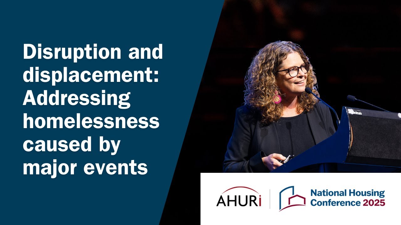 NHC25 | Concurrent 12 - Disruption and displacement: Addressing homelessness caused by major events