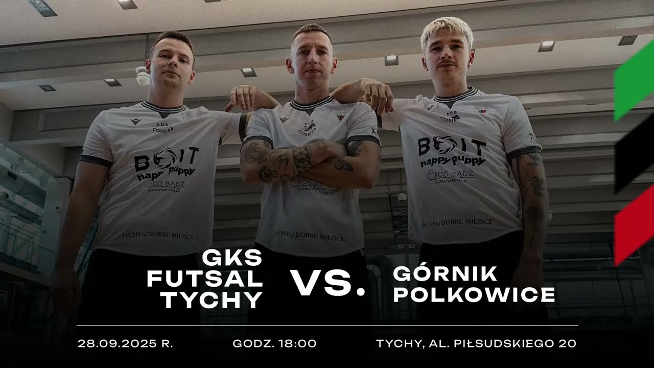 2. Kolejka 1. Ligi Futsalu: GKS Futsal Tychy - Górnik Polkowice [LIVE]
