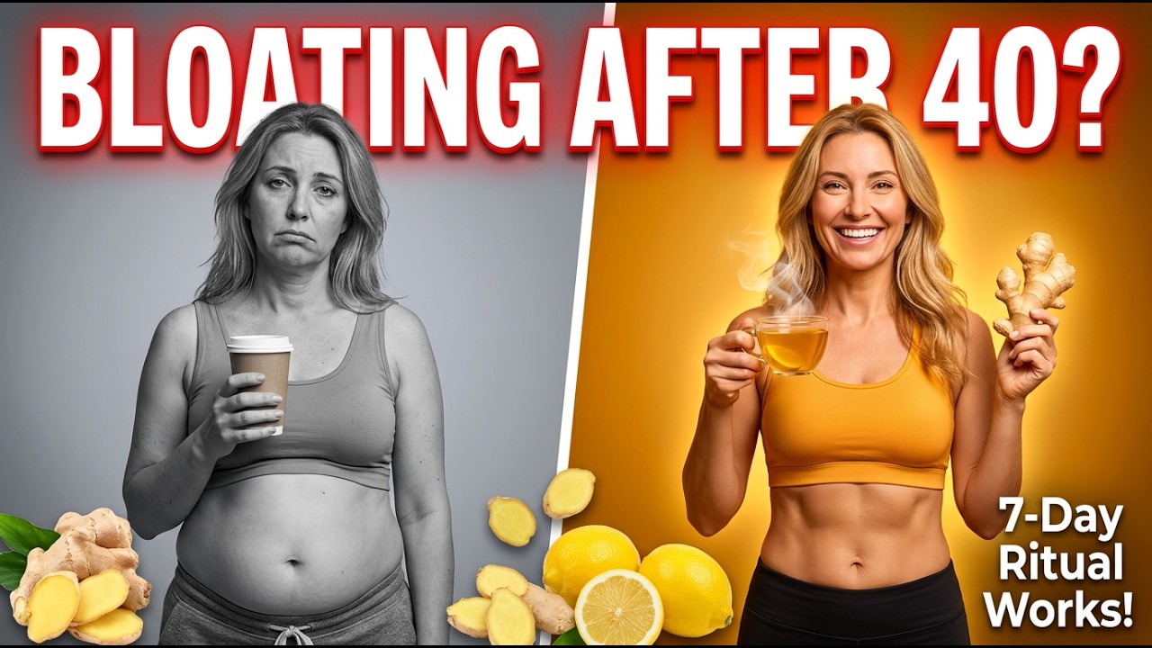 Bloating After 40? Ginger's 7-Day Ritual Fixes Digestion & Boosts Energy Naturally