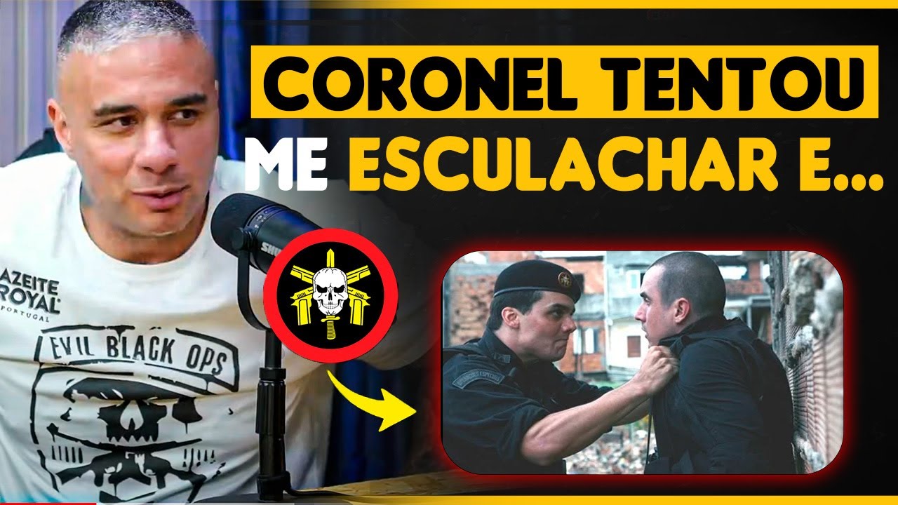 METI A PORRADA EM CORONEL DO BOPE   | SGT BRITTO - CATIANO & CAVEIRA BOPE RJ | CopCast