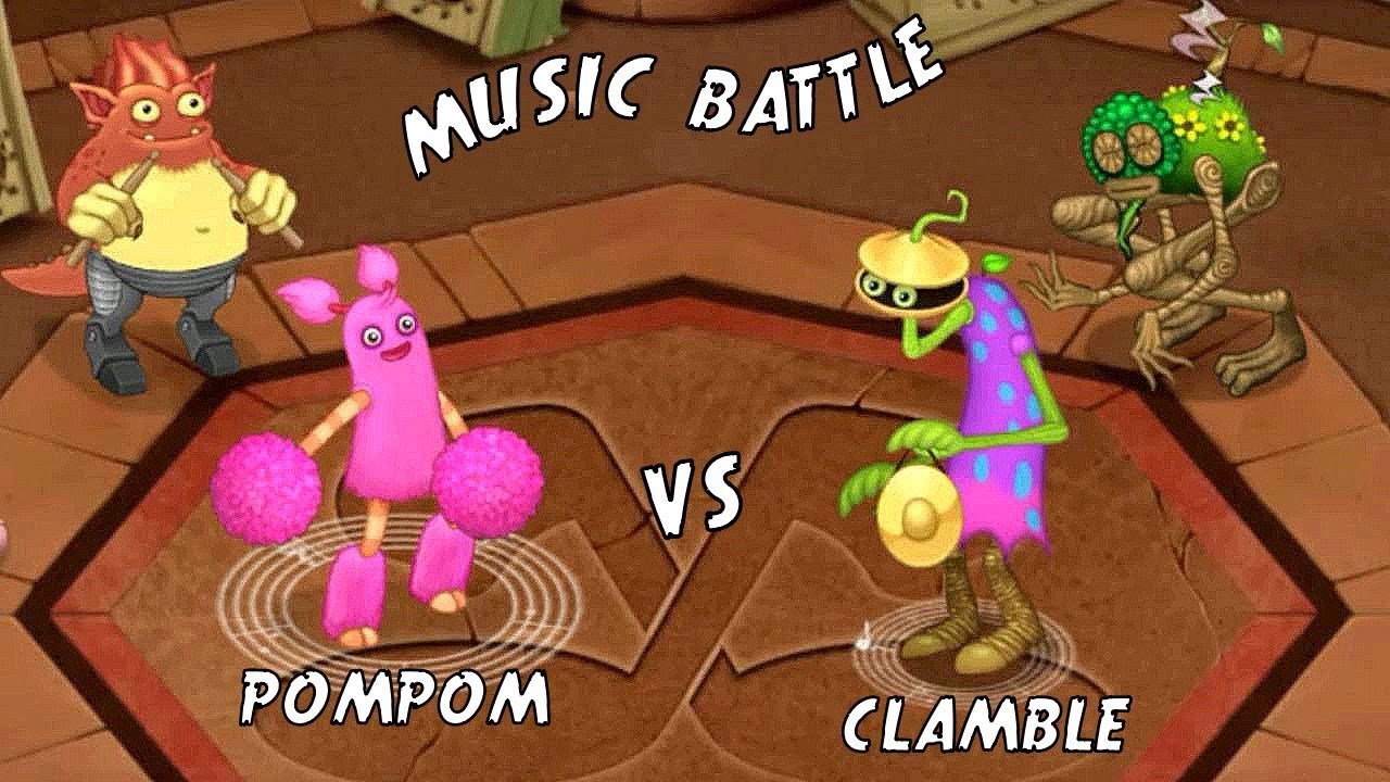 The Colossingum Quest - PomPom vs Clamble | My Singing Monsters