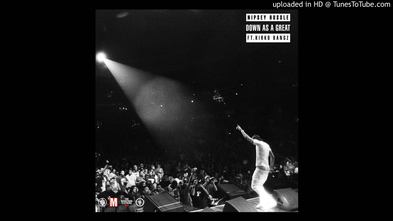 Nipsey Hussle Ft. Kirko Bangz - Down As A Great (Acapella Dirty) | 83 BPM