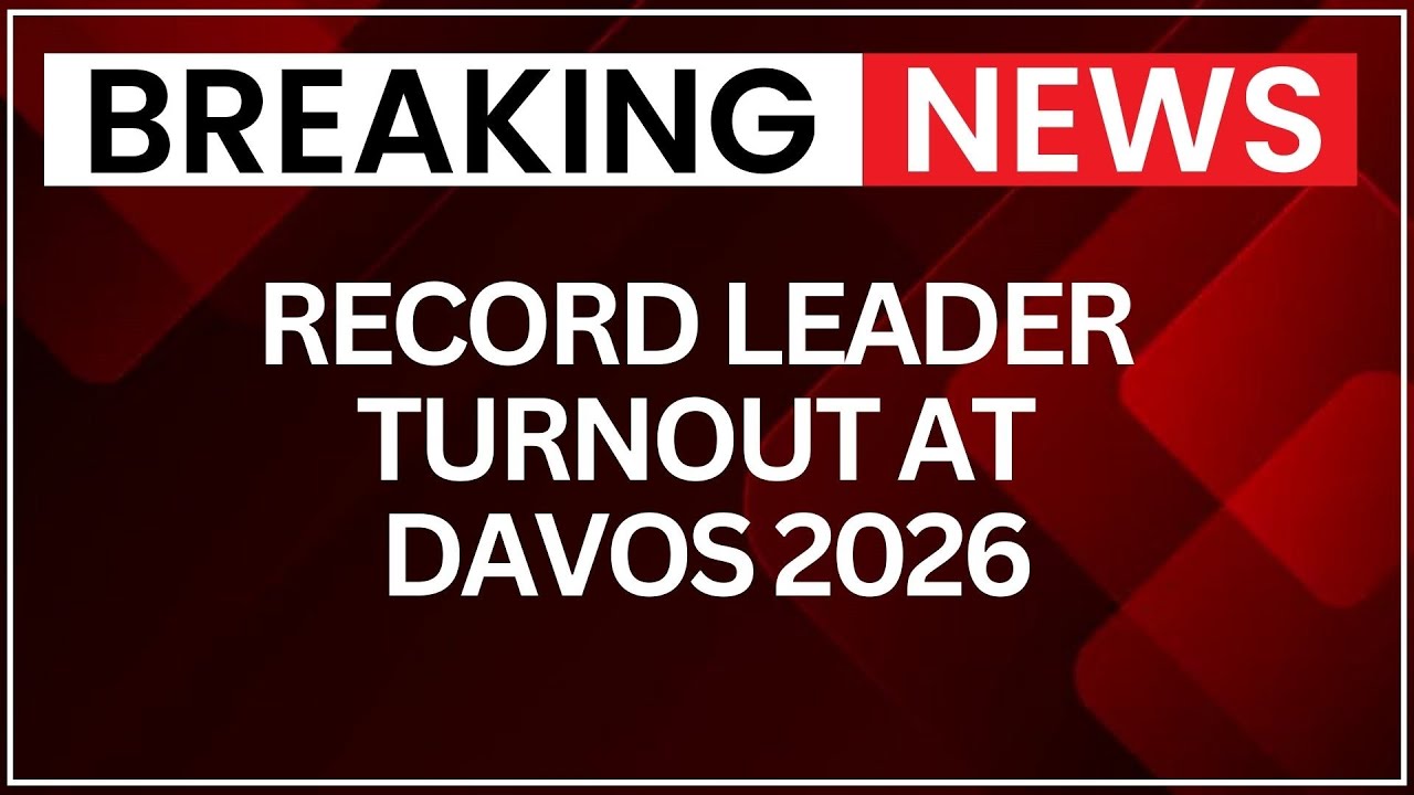 Davos 2026 Sees Record Global Attendance Under Theme &lsquo;A Spirit of Dialogue&rsquo; | NewsX