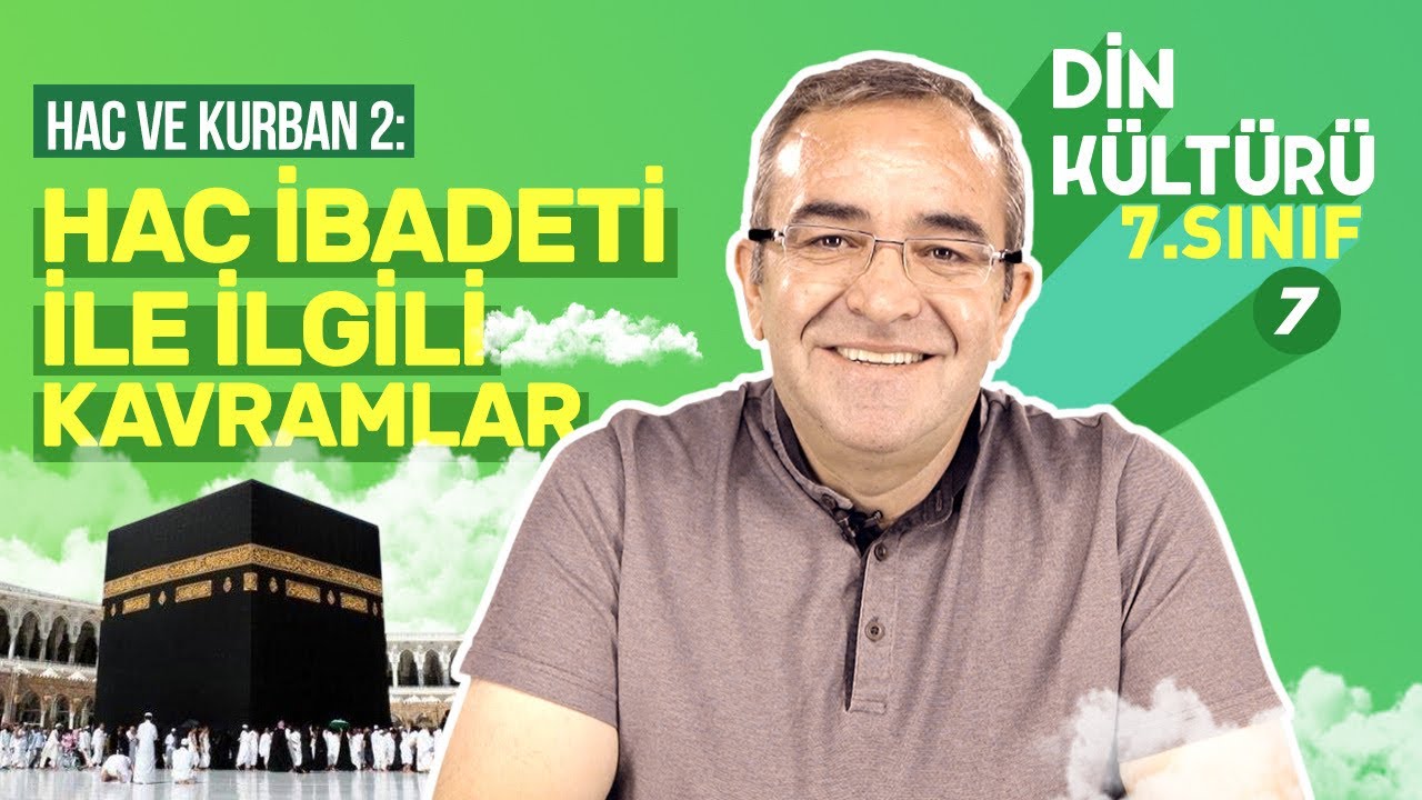 Hac ile İlgili Kavramlar: İhram, Tavaf, Vakfe, Hac Mekanları, Haccın Farzları | 7. Sınıf Din #7