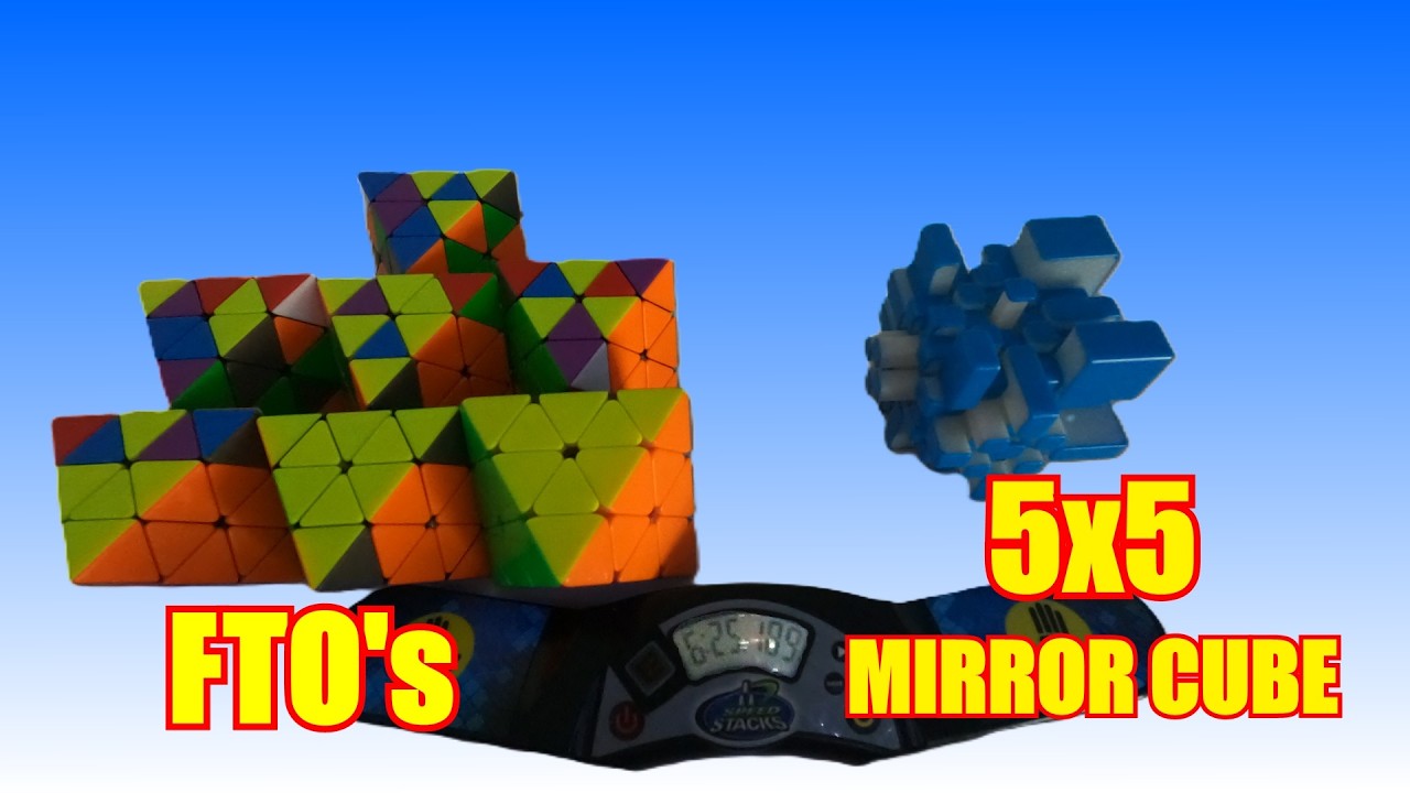 HOW MANY FTO's Does it TAKE to SOLVE a 5x5 MIRROR CUBE?