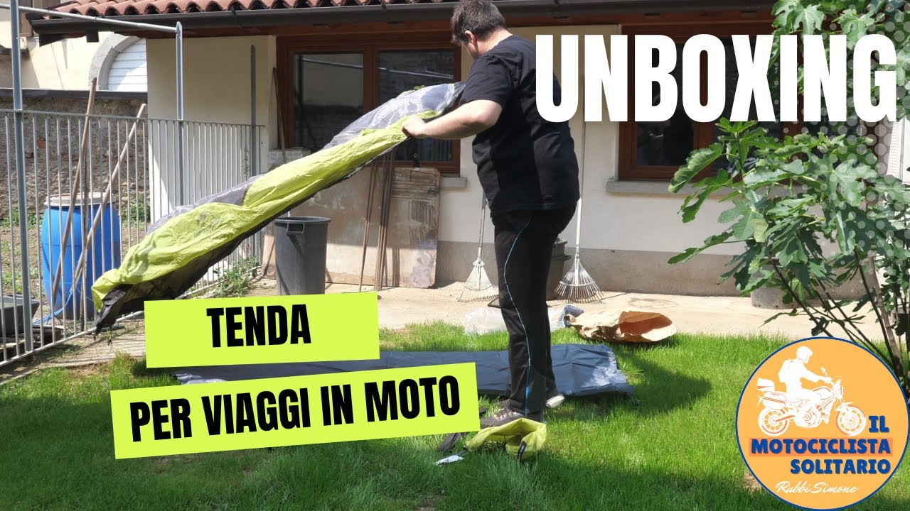 TENDA per viaggio IN MOTO