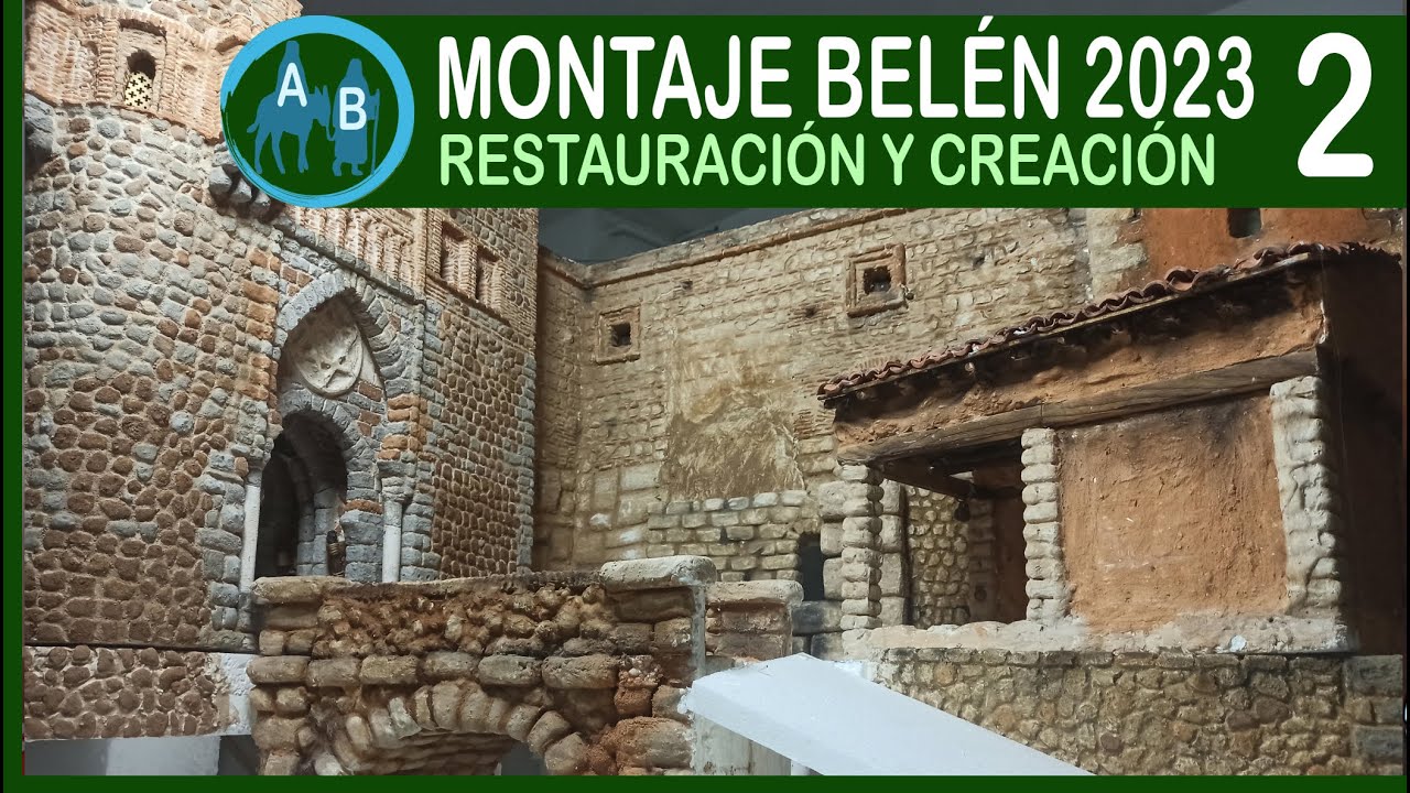 🟡 BELÉN 2023 2: RESTAURACIÓN PIEZAS Y CREACIÓN DE NUEVAS
