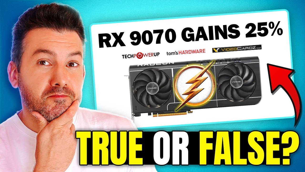 Можно ли превратить AMD RX 9070 в 9070 XT?