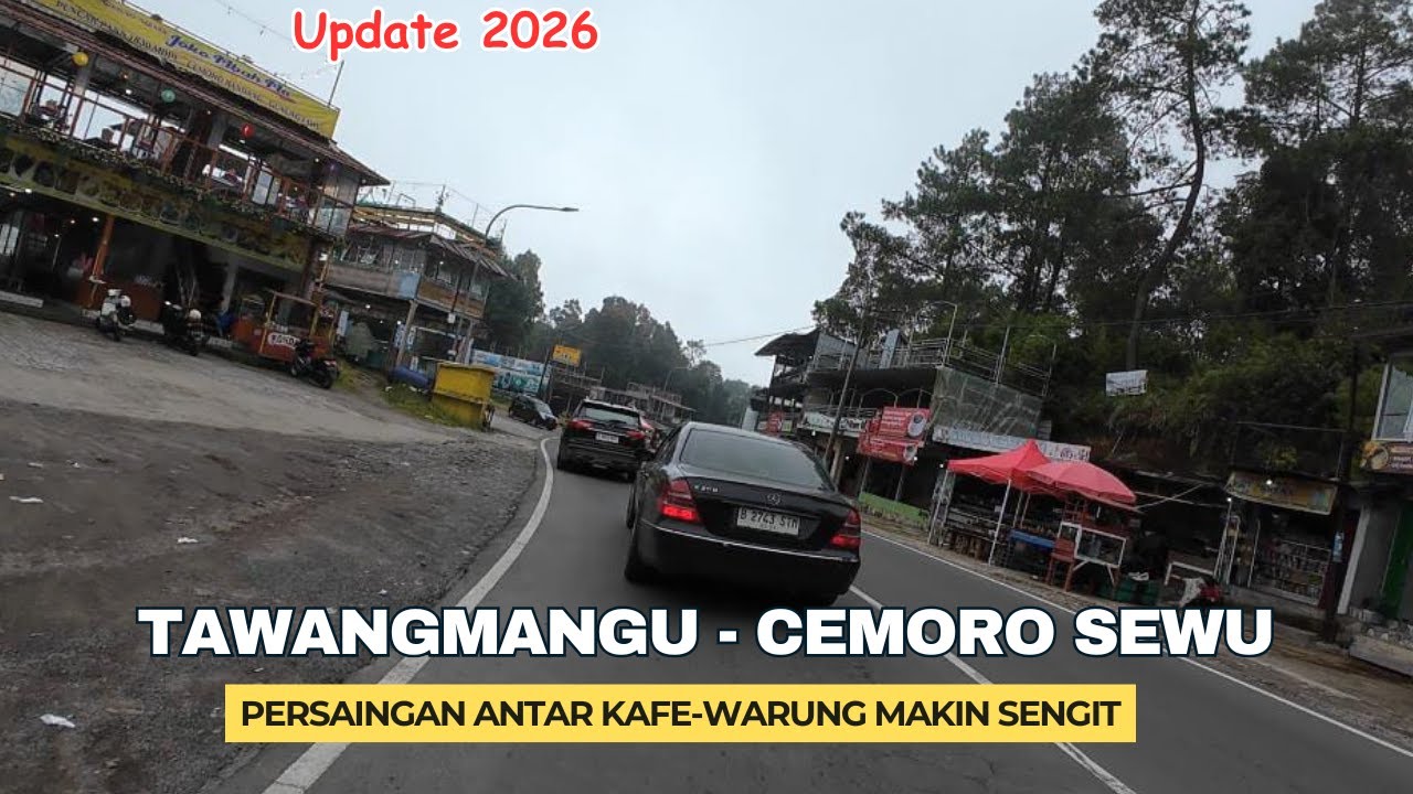 Wisata Kafe-Warung Sepanjang Jalan Baru Tawangmangu Sarangan, Update 2026