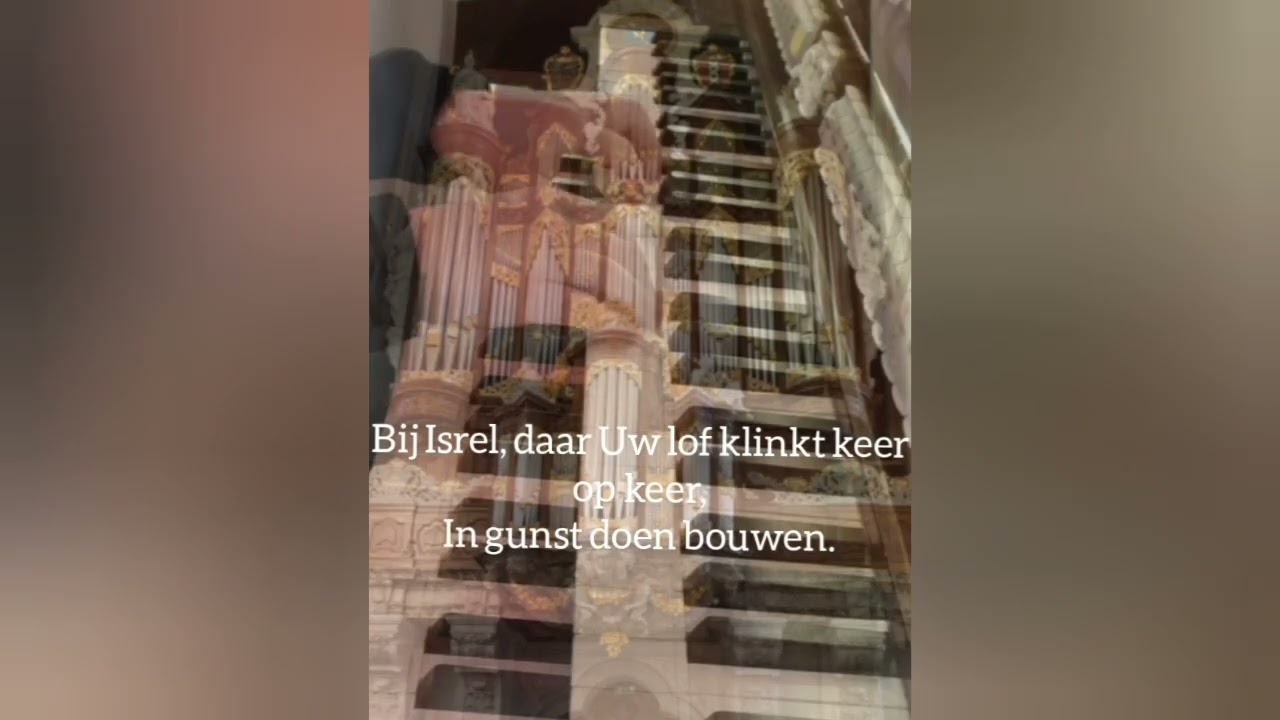 Improvisatie psalm 22 . 1 - 2 - 14  met zang tekst 