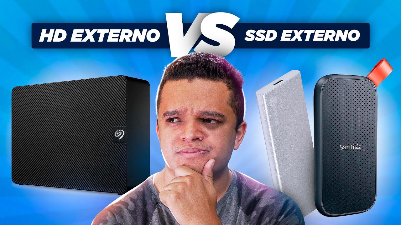 COMO ESCOLHER ARMAZENAMENTO EXTERNO | HD vs SSD