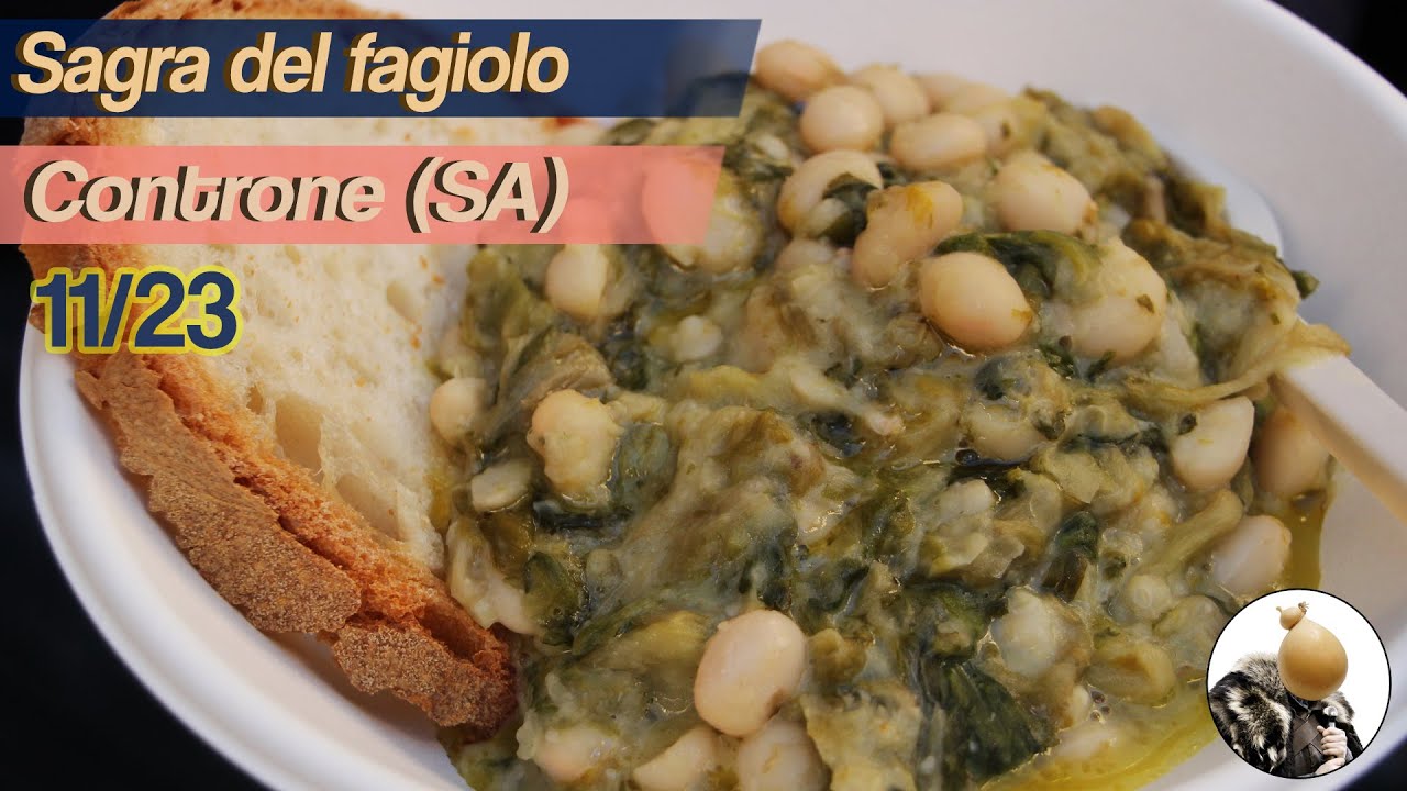SAGRA del FAGIOLO, l'ORIGINALE di CONTRONE (SA)