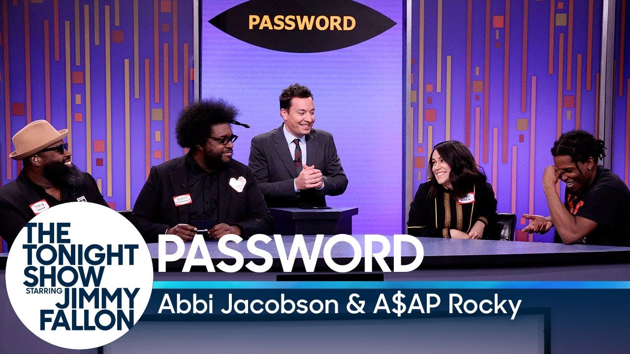 Password with Abbi Jacobson and A$AP Rocky