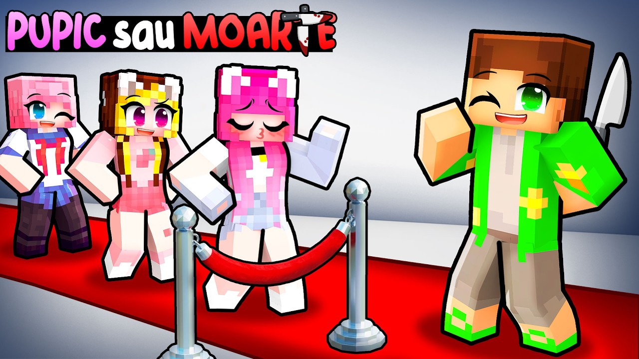 Jakey isi *ALEGE IUBITA* pe Minecraft...
