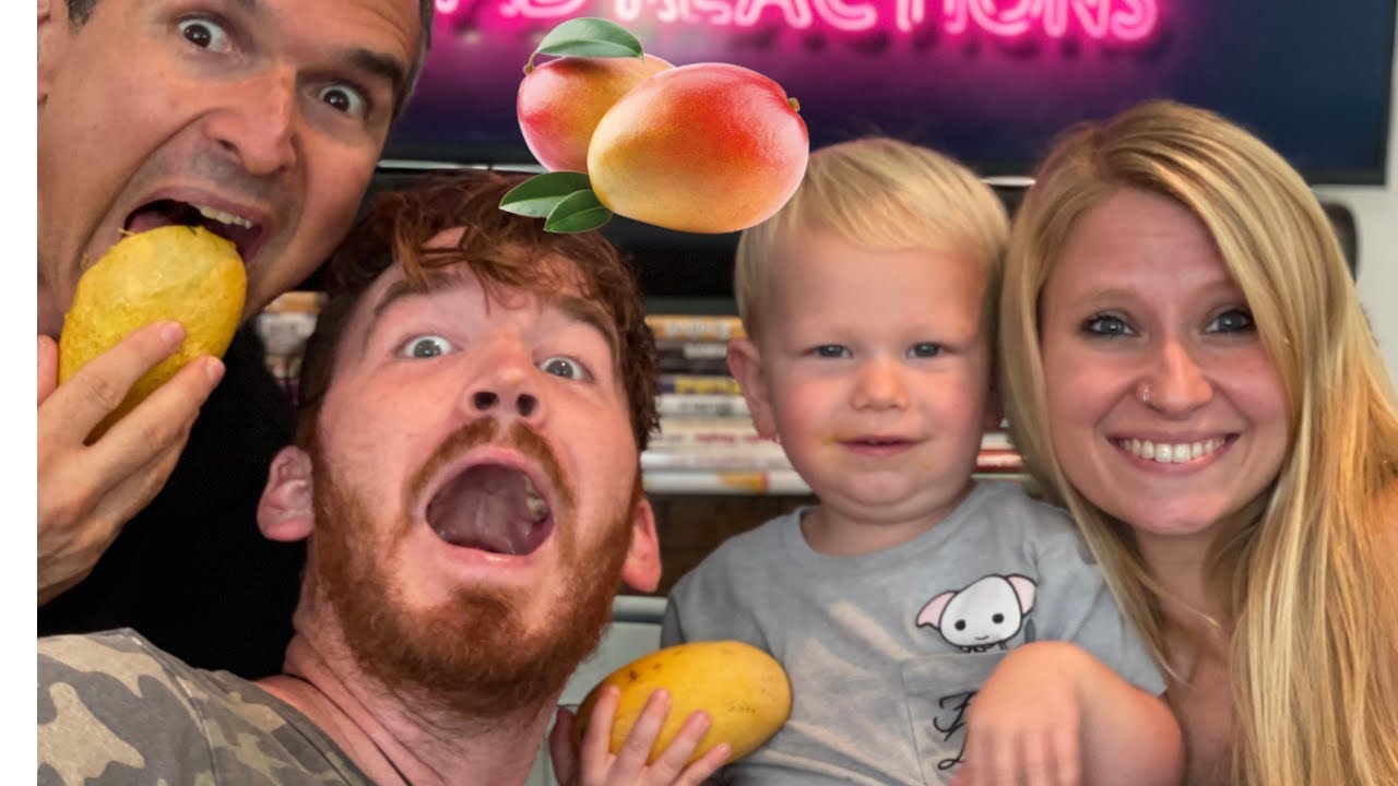 AMERICANS TRY MORE INDIAN MANGOS (Chausa)  FOR THE FIRST TIME!!!