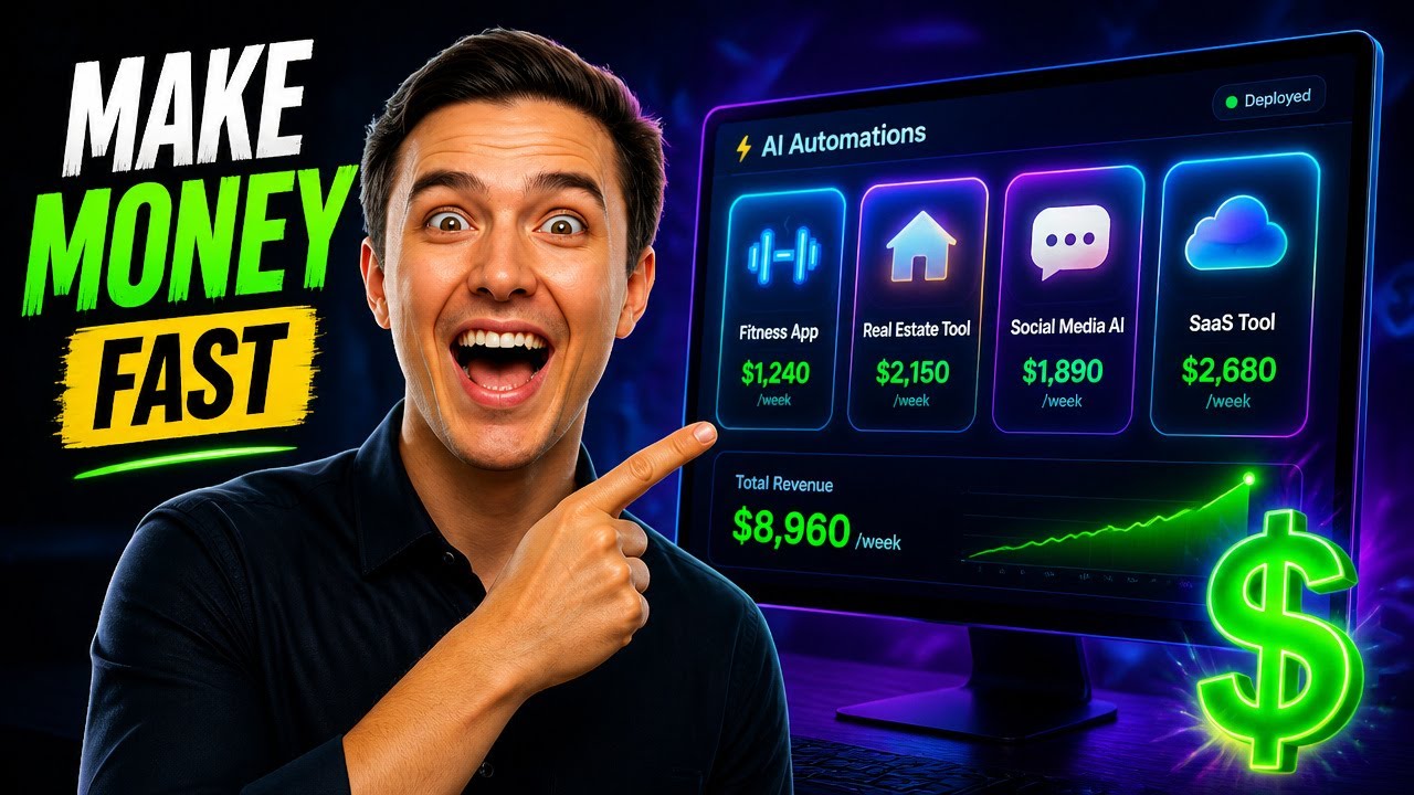 4 AI Automations I Built in 10 Minutes That Actually Make Money